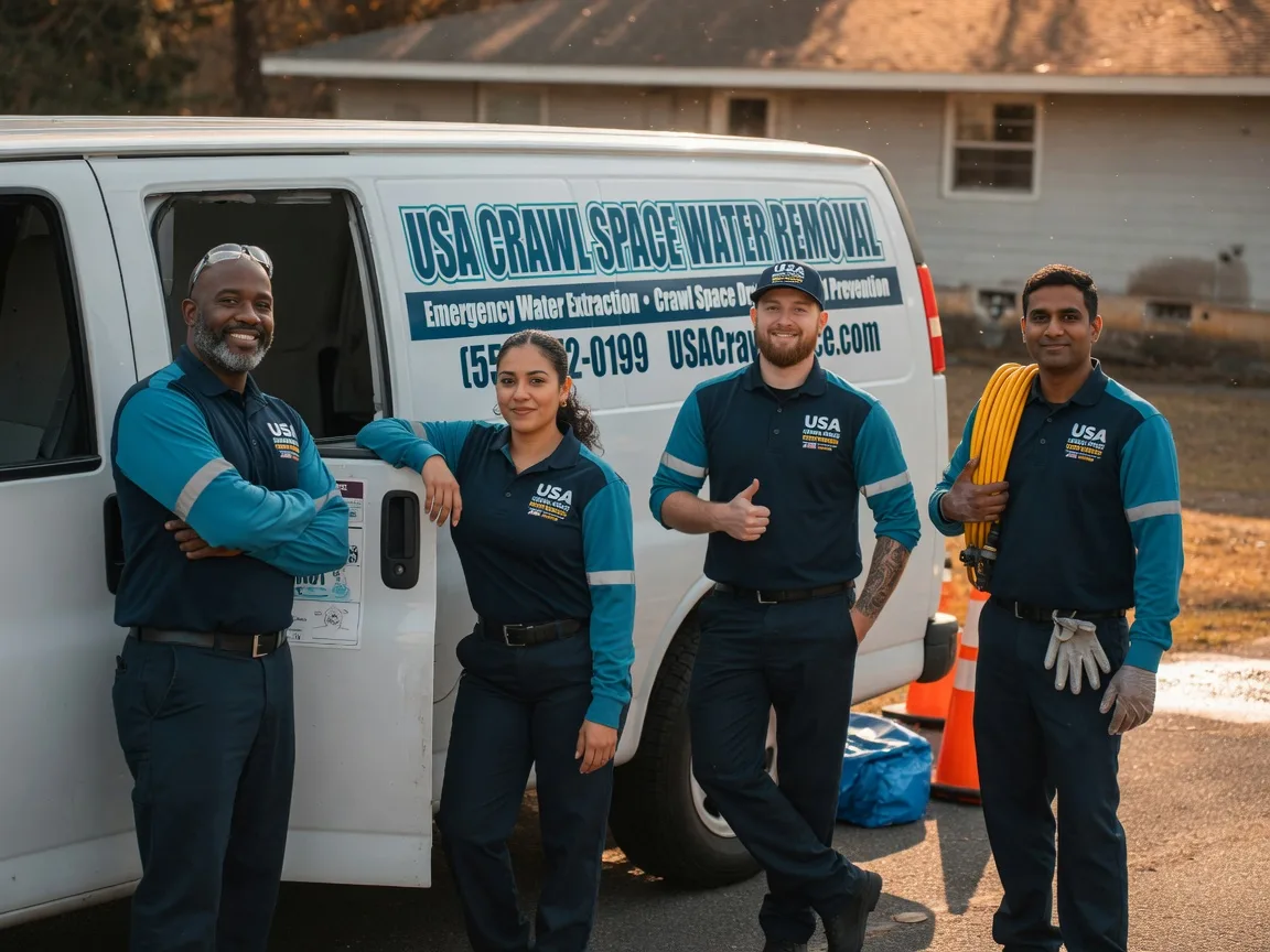 Crawl Space Water Removal company in Porterfield, WI